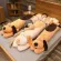 Dog doll bolster Size 60cm/100cm Cute dog doll, side bolster doll, ready to deliver