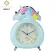 Cute cartoon rainbow, unicorn, bell, alarm clock