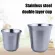 304 Stainless Steel Double-Layer Coffee Cup Heat Insulation Coffee Water Drinking Cup Hug-Deals