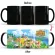 New Creative Animal Crossing Changing Mug Ceramic Thermal Coffee Cup Breakfast Milk Cup Birthday Coffee Mugs Creative