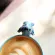 Cute Blue Stitc H Ceramics Mugs Coffee Mug Milk Tea Office Drinkware The Best Birthday With Box