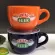 Friends TV Show Series Central Perk Ceramic Tea Cup 650ml Friends Central Perk Cappuccino Mug