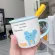 Ceramics Cute Hamster Mugs With Lid Spoon 350ml Kids Breakfast Milk Cartoon Cups Office Afternoon Tea Coffee