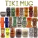 Tiki Bar Mug Tiki Keller Hawaii Cocktail Glass Martini Ceramic Mugs