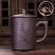 JIA-GUI LUO 500ml with Tea Infuse Purple Clay Pu'er Ceramic Cups Office Travel i010