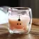 1x Creative Cute Bear Double-Layer Coffee Mug Double Glass Carton Animal Milk Glass Lady Cute