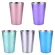 500ml Reusable Tumbler Stainless Coffee Mugs Outdoor Camping Party Travel Mug Drinking Juice Tea Beer Cups