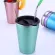 500-600ml Stainless Steel Thermo Tea Cup Cup Coffee Beer Mug Hot Water Bottle Drinking Straw Tumbler HouseHold Drinkware