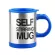 400ml Stainless Steel Lazy Self Stirring Mug Coffee Milk Mixing Cup Drinkware Kitchen Dining Gadgets