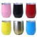 350ml New Stainless Steel Mug Cute Double Eggshell Creative Red Wine Glass Anti-Scalding Stainless Steel Cocktail Glass