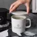 Creative Mug with Lid Nordic Style Plastic Coffee Cup Tea Milk Cups Lid Home Drinkware Tea Drinker Cover Special Slotted Cup