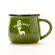 High Quality Cute Retro Creative Cartoon Enamel Cup Bely Milk Breakfast Coffee Tea Lovely Ceramic