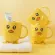 Plastic Mouth Mug Contrasting Color Crab Double Plastic Cup Milk Cup With Handle Camping Mug Coffee Cup
