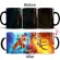 1pcs New 350ml Anime Heat Temprature Sensitive Coffee Mug Color Cartoon Anime Mug Creative Tea Milk Ceramic Cup