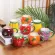 450ml Creative Fruit Ceramic Mug Cute Strawberry Coffee Mug With Children's Milk Cup Personalized Fruit Shape Office Cups