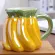 450ml Creative Fruit Ceramic Mug Cute Strawberry Coffee Mug With Children's Milk Cup Personalized Fruit Shape Office Cups