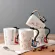 Novelty Guitar Ceramic Cup Personality Note Milk/juice/lemon/coffee Mug Tea Cup Home/office Drinkware