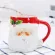 380ml 3d Creative Coffe Mug Cartoon Cups And Mugs Claus Elk Snowman Penguin Ceramic Mug For Kid