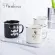Stamping Gold Silver Retro 12oz Camping Enamel Military Coffee Mugs Old Mug Office Tea Mug