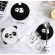 500ml Creative Heat-Resistant Glass Mug with Lid Borosilicate Glass Cartoon Panda Mug Breakfast Coffee Cup Home