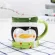 380ml 3d Creative Coffe Mug Cartoon Cups And Mugs Claus Elk Snowman Penguin Ceramic Mug For Kid