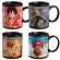 Anime Coffee Mugs Color Changing Tea Cups Funny Magic Mark Drinkware