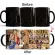 1pcs New 350ml Creative One Piece Magic Mug Coffee Mug Color Changing Mug Tea Cup Cartoon Novelty For Birthday Party