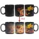 Anime Coffee Color Changing Tea Cups Funny Magic Mark Ceramic Drinkware