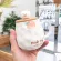 Cat Ceramic Coffee Cup And Mugs Lid And Spoon Cartoon Heat-Resistant Couple Cup Student Breakfast Milk Mug Drinkware