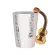 Creative Music Violin Guitar Ceramic Mug Coffee Tea Milk Stave With Handle Coffee Mug Novelty S For Wedding Birthday