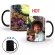 New Bob Ross Heat Changing Mug Add Coffee Or Tea And A Happy Little Scene Appears 350ml Ceramity Best Birthday For