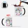 New 350ml Magic Cartoon Unicorn Mug Heat Sensitive Color Change Coffee Milk Tea Mug Cup Best S For Friends