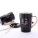 TWLVE CERAMIC MUG GOLD HANDLERS CUP PERSONALIZED BONE COFFE CP CREATIVE BOIT LID BOX SET