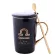 TWLVE CERAMIC MUG GOLD HANDLERS CUP PERSONALIZED BONE COFFE CP CREATIVE BOIT LID BOX SET