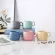 Techome Modern Style Cafe Bar Drink Mug Home Kitchen Milk Mug Colorful Ceramic Mug Small Porcelain Cup Water Cup Cup Mug