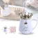 Creative Crown Cup Wind Ins Style Mobile Phone Holder Coffee Cup Ceramic Water Milk Breakfast Cups Mugs Girl