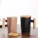 380ml Wood Ceramic Coffee Mug Creative Polygonal Office Home Milk Tea Cup for