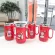 450ml Festive Lucky Cat Mirror Ceramic Mug Creative Leak-Proof Mug Lid With Handle Coffee Mug Cute Cartoon Cat Mug