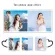 Creative Custom Design Mugs Personalized Magic Mug Sensitive Ceramic Color Changing Coffee Mugs Milk Cup Print Picture
