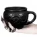 Cauldron Mug Halloween Coffee Mug Witches Tea Cup for Halloween Banquet Festival Black