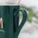 Personal Alphabetical Surname Mug With Lid Tea Travel Mugs Coffee Novelty Big Large Creative Latte Porcelain Cups