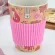 Reusable Coffee Cup Bamboo Fiber Tea Cup Health Drink Water Multi-Function with Non-Slip Silicone Set Graffiti Cup