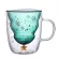 300ml Mug Creative Glass Mug Tree Star Cup High Temperature Resistant Mug Layer Water Cups Xmas S