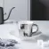 Creative Reflection Horse Cup Nordic Cartoon Elk Anamorphic Cup The Mirror Collection Panda Mug David's Deer
