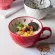 Mug Creative Personality Breakfast Cereal Cute Ceramic Cup Milk Household Large Capacity Coffee Oatmeal Cup