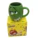 Cartoon M Chocolate Beans Mugs Ceramics Coffee Cup Capacity Drinkware Funny Cuteion Mark MM's Mugs Coffee Cups