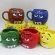 Cartoon M Chocolate Beans Mugs Ceramics Coffee Cup Capacity Drinkware Funny Cute Expression Mark Mm's Mugs Coffee Cups