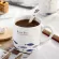 Japan Style Cute Creative Cat and Fish Mark Ceramic Mug with Spoon Cover Set Breakfast Milk Mug