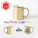 Exquisite Golden Diy Mug Personalized S Given To Friends Family Print Photo Text Logo Customize Coffee Cup