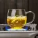 New 1 Set 300ml Coffee Mug Tea Glass Cup Transparent Clear Glass Mug Coffee Tea Mugs With Tea Infuser Filter Lid Water Cup